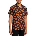 Men's Tipsy Elves Pumpkin Button Up Shirt - Thumbnail 2 of 3