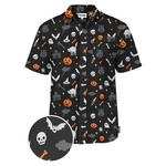 Men's Tipsy Elves Halloween Night Button Up Shirt - Thumbnail 3 of 3