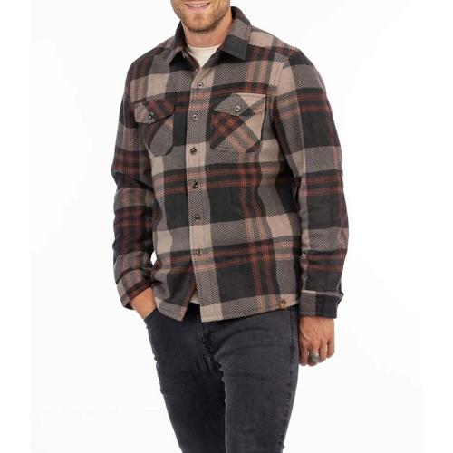 Men's LIV Outdoor Koda Sherpa Lined Long Sleeve Shacket - Primary Image