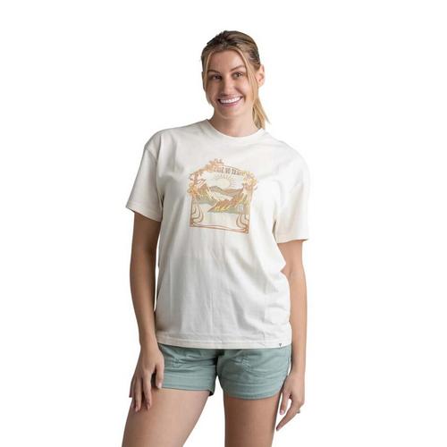 Women's LIV Outdoor Plus Size Reagan Stonewashed Oversized T-Shirt - Primary Image