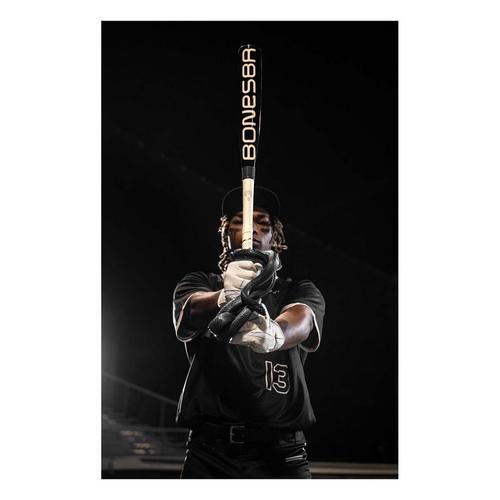 Warstic 2025 Bonesaber Black Cobra Hybrid BBCOR Baseball Bat - Primary Image