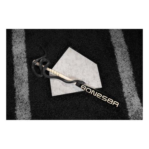 Warstic 2025 Bonesaber Black Cobra Hybrid BBCOR Baseball Bat - Primary Image