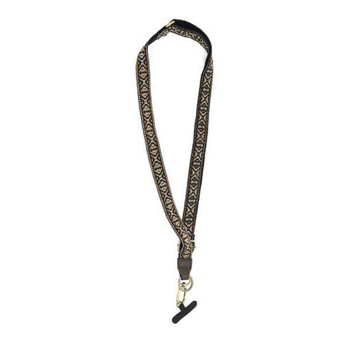 Joy Susan Neutral Broad Multi Adjustable Lanyard - Primary Image