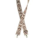 Joy Susan Floral Filigree Embroidered Guitar Purse Strap - Thumbnail 1 of 2