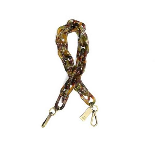 Joy Susan Lucite Cluster Chain Purse Strap - Primary Image