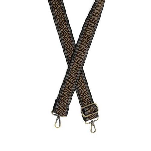 Joy Susan Chevron Embroidered Guitar Purse Strap - Primary Image