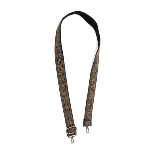 Joy Susan Chevron Embroidered Guitar Purse Strap - Primary Image