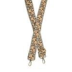 Joy Susan Neutral & Sequin Floral Embroidered Guitar Purse Strap - Thumbnail 1 of 2