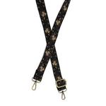Joy Susan Scrolling Floral Embroidered Guitar Purse Strap - Thumbnail 1 of 2