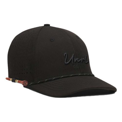 UNRL Golf Script Rope Snapback Hat - Primary Image