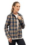 Women's Klim Ginny Mountain Midweight Stretch Flannel Full Zip Hoodie - Thumbnail 1 of 9