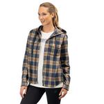 Women's Klim Ginny Mountain Midweight Stretch Flannel Full Zip Hoodie - Thumbnail 2 of 9