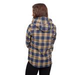 Women's Klim Ginny Mountain Midweight Stretch Flannel Full Zip Hoodie - Thumbnail 6 of 9