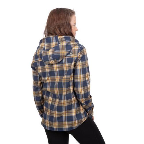 Women's Klim Ginny Mountain Midweight Stretch Flannel Full Zip Hoodie - Primary Image