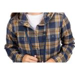 Women's Klim Ginny Mountain Midweight Stretch Flannel Full Zip Hoodie - Thumbnail 8 of 9