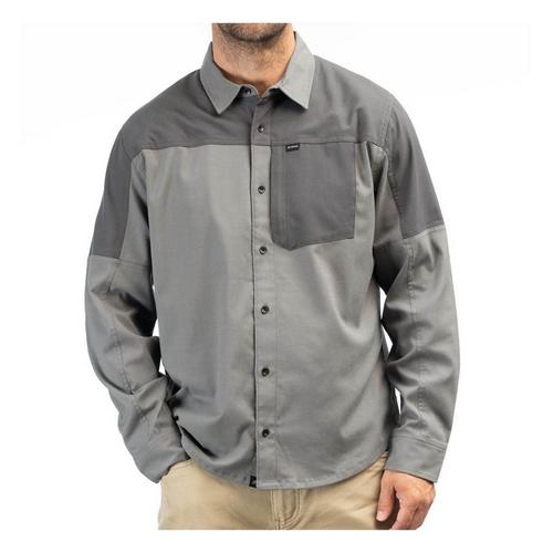 Men's Klim Phelps Midweight Stretch Flannel Long Sleeve Snowmobiling Button Up Shirt - Primary Image