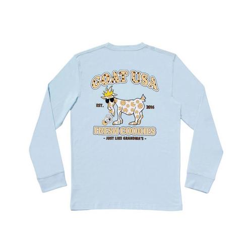 Men's GOAT USA Cookie Long Sleeve T-Shirt - Primary Image