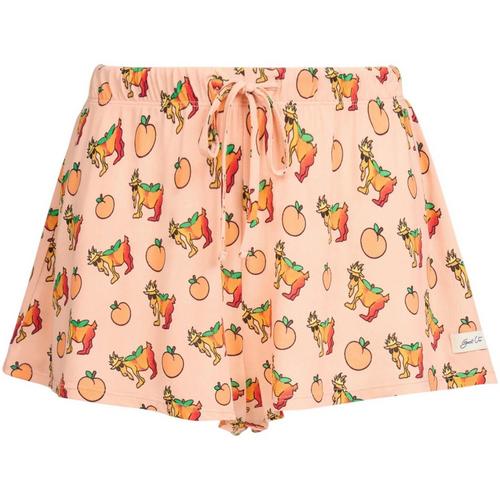 Girls' GOAT USA Printed Boxer Pajama Shorts - Primary Image