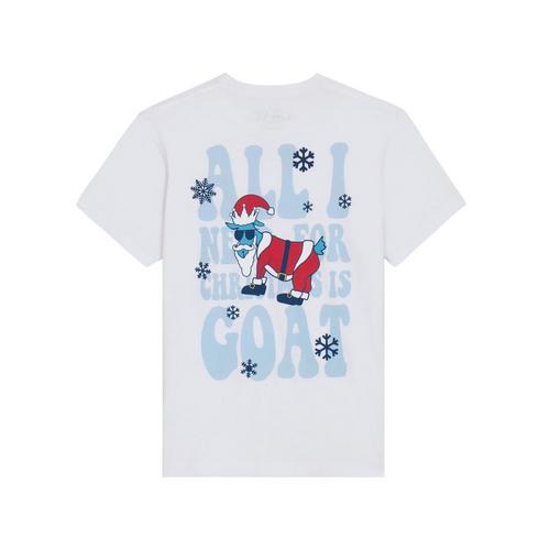 Men's GOAT USA All I Want For Christmas T-Shirt - Primary Image