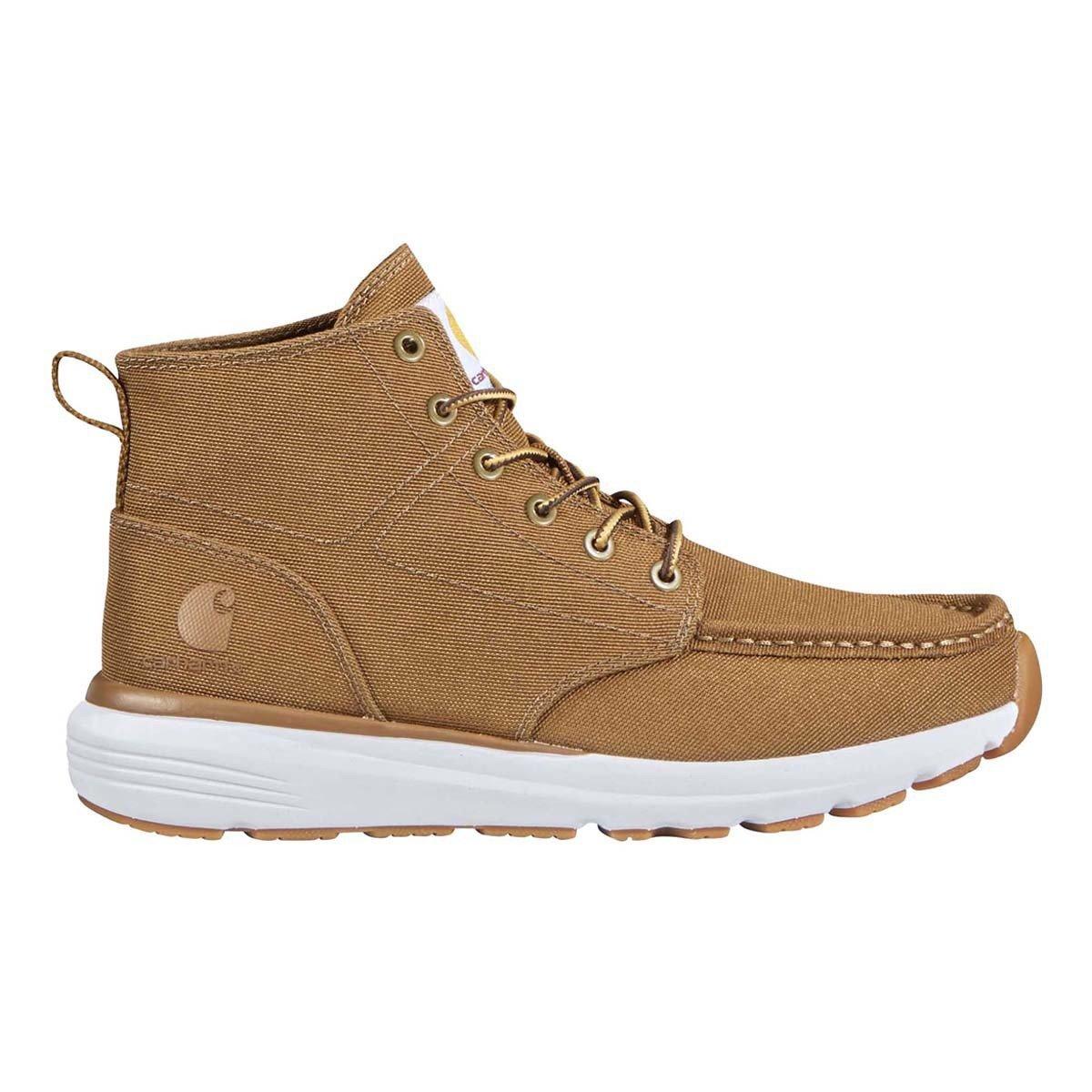 Carhartt Men's Haslett Moc Toe Canvas Chukka | Brown | 8.5 M