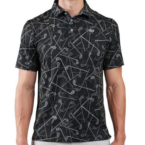 Men's Good Good Golf Downstring Polo - Primary Image