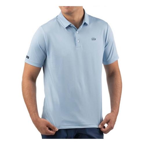 Men's Good Good Golf Blue Range Polo - Primary Image