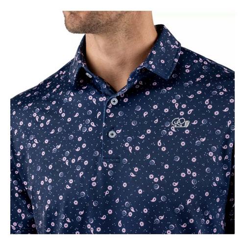 Men's Good Good Golf Path Paisley Polo - Primary Image