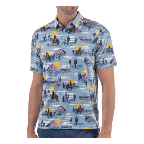 Men's Good Good Golf Daybreak Cowboy Polo - Primary Image