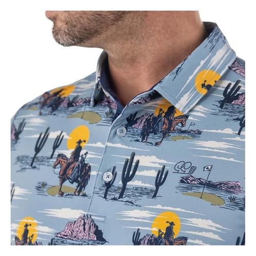 Men's Good Good Golf Daybreak Cowboy Polo - Primary Image