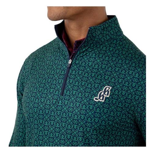 Men's Good Good Golf Mountain Top Long Sleeve 1/4 Zip - Primary Image