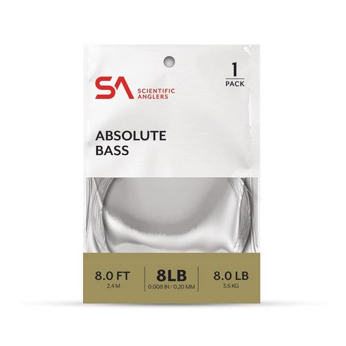 Scientific Anglers Absolute Bass Leader Single Pack - Primary Image