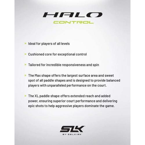 Selkirk SLK HALO Power Pickleball Paddle - XL - Primary Image