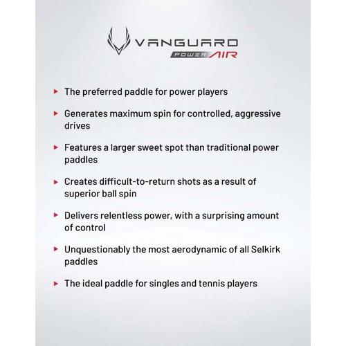 Selkirk VANGUARD Power Air Pickleball Paddle - Epic - Primary Image