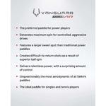 Selkirk VANGUARD Power Air Midweight Pickleball Paddle - Invikta - Thumbnail 6 of 10