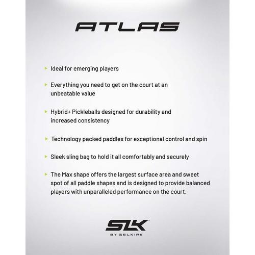Selkirk SLK Atlas Pickleball Paddle - Max - Primary Image