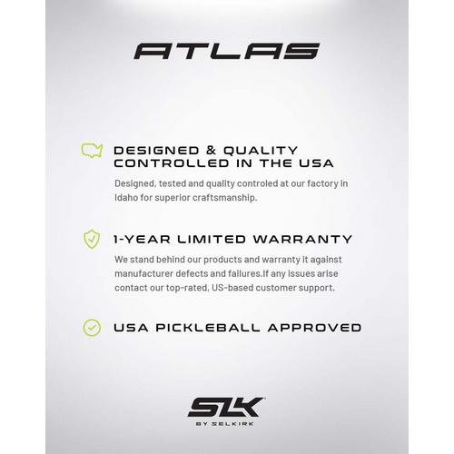 Selkirk SLK Atlas Pickleball Paddle - Max - Primary Image