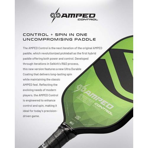 Selkirk AMPED Control Lightweight Pickleball Paddle - Epic - Primary Image