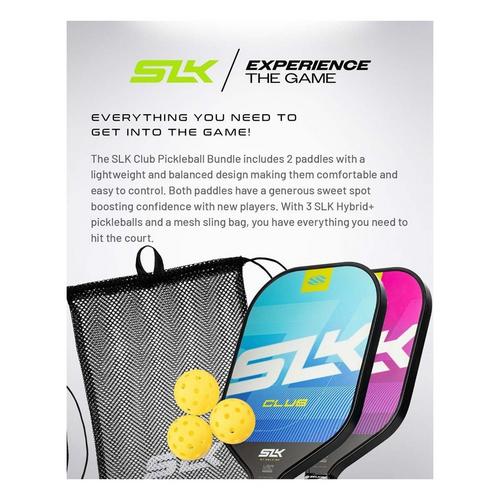 Selkirk SLK Club Pickleball Paddle Bundle - Primary Image