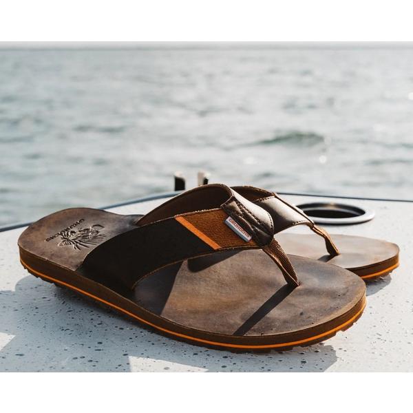 Grundens Men's  Lionfish Flip Flop Fishing Sandals