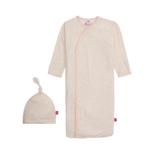Baby Magnetic Me Gown + Hat Pajama Set - Primary Image