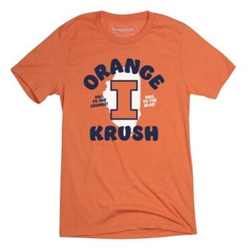 Homefield Apparel Illinois Fighting Illini Krush T-Shirt - Primary Image