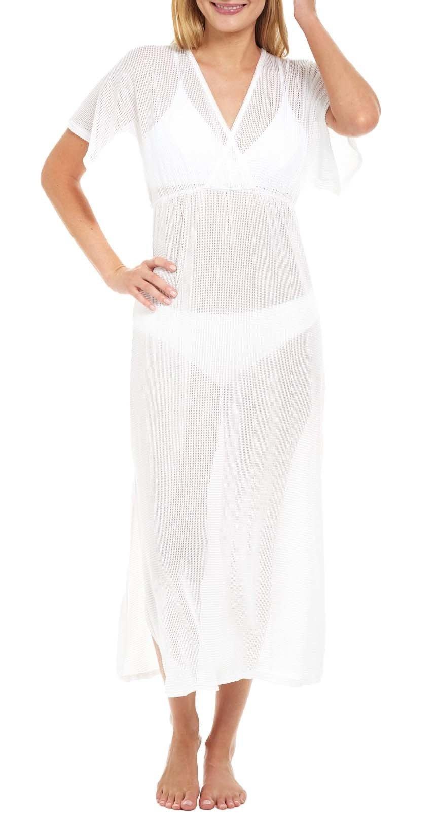 Women's Jordan Taylor Inc Maxi Slit Dress Swim Cover Up