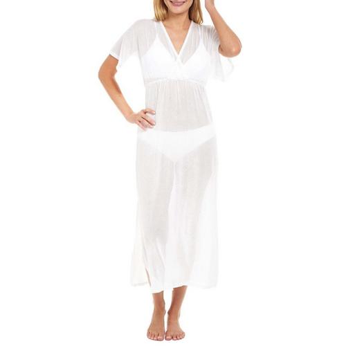 Women's Jordan Taylor Inc Maxi Slit Dress Swim Cover Up - Primary Image