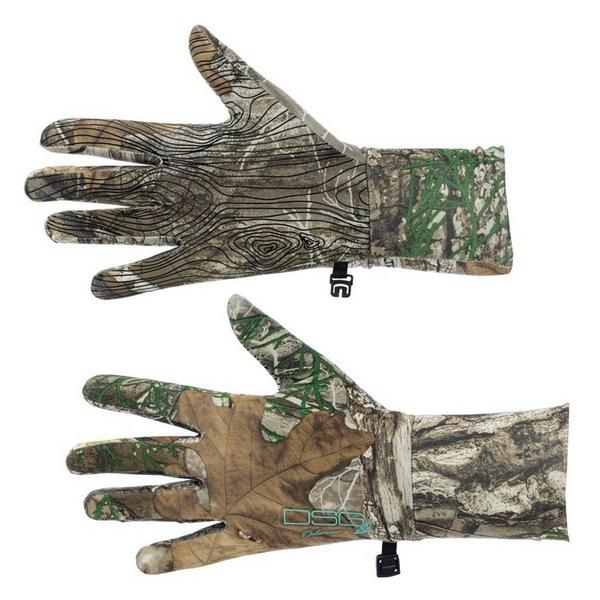Women's DSG Outerwear D-Tech 3.0 Gloves XLarge Realtree Edge