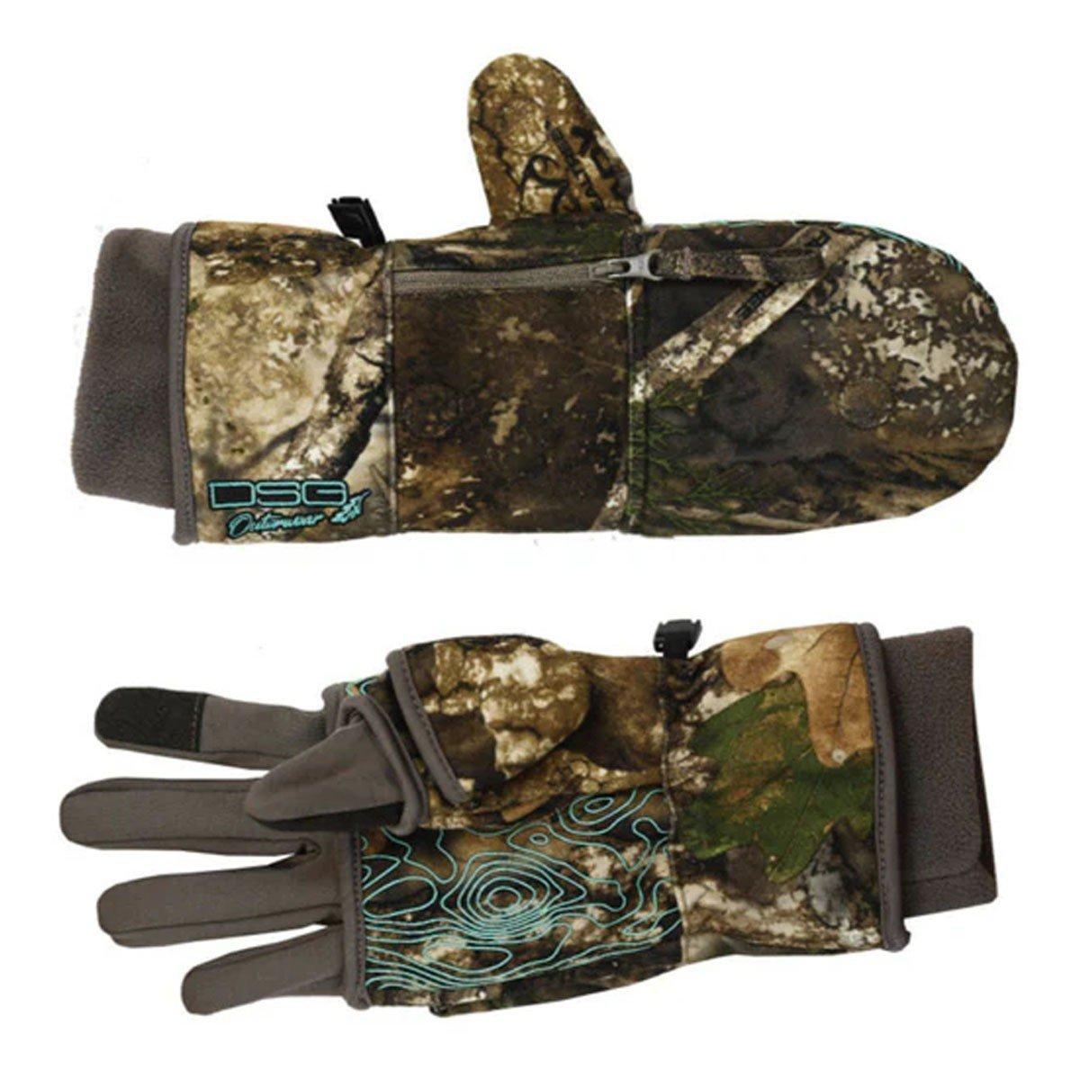 Women's DSG Outerwear Outerwear Flip Top 5.0 Mitten Hunting Mittens - DSG Outerwear