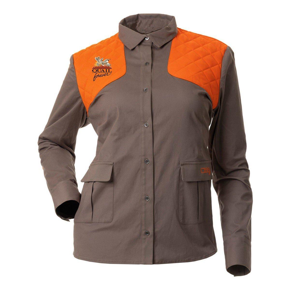 Women's DSG Outerwear Quail Forever Upland Long Sleeve Button Up Shirt - DSG Outerwear