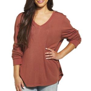 Women's Thread & Supply Shannon Long Sleeve V-Neck Shirt