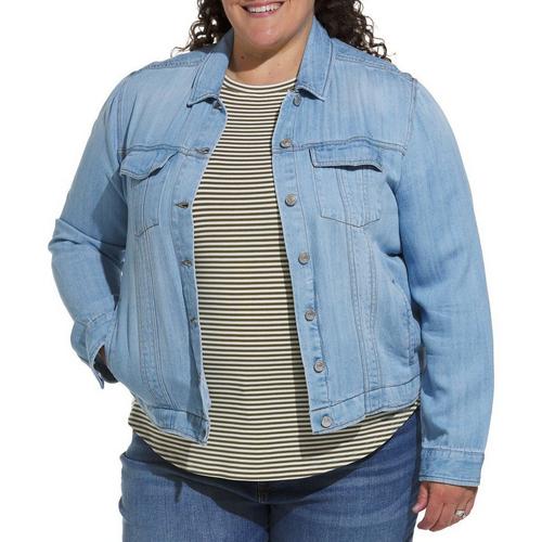 Women's Thread & Supply Plus Size Jackie Denim Jacket - Primary Image