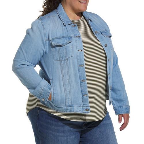 Women's Thread & Supply Plus Size Jackie Denim Jacket - Primary Image