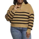Women's Thread & Supply Plus Size Russell Long Sleeve 1/4 Zip - Thumbnail 1 of 4